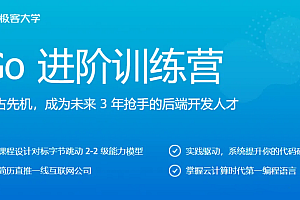 极客时间《Go语言编程进阶训练营第3期》