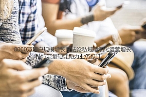 8000万用户规模增长方法论私域精细化运营增长,私域流量硬课助力业务跃迁