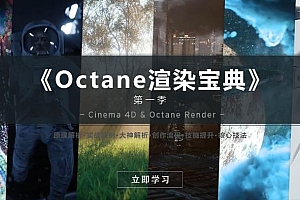 R站-C4D教程《Octane宝典》《Octane 渲染宝典》第一季