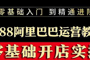阿里巴巴1688运营推广开店装修培训