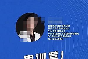 林枫操盘手线下课,自然流+短视频+千川+随心推全面讲解,全程干货YYDS