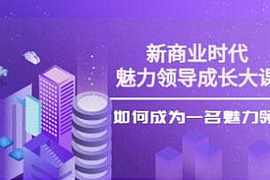 张琦《新商业时代.魅力领导成长大课》如何成为-名魅力领导者培训课程视频
