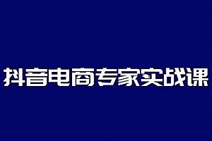 抖音电商专家实战课,你上你也行-人人能做的卖货达人