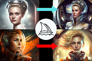 Midjourney V4实现连续性的人物创作:漫画,故事,动画 操作教程 参数设置