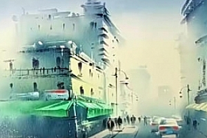 (画画的叶宸宇)ipad水彩课【画质不错有笔刷】