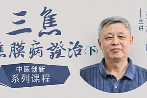 中医创新课程(姚梅龄.三焦焦膜病证治 下部)