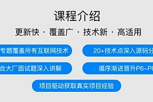 2022年图灵《JAVA互联网架构师五期》价值12880元 百度网盘