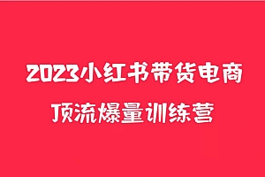 小红书电商爆量训练营，月入3W+！可复制的独家养生花茶系列玩法